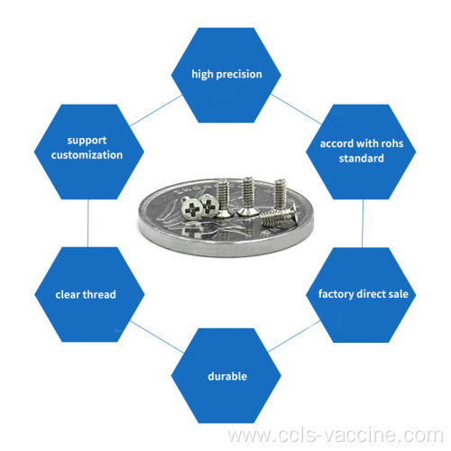 1.5mm Diameter Machine Screw